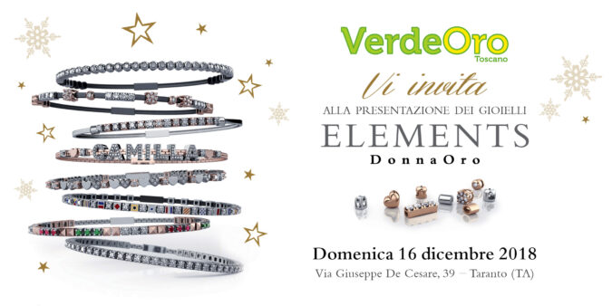Giornata Elements DonnaOro 2018