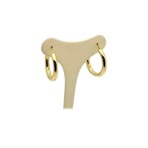 ORECCHINI CERCHI ORO GIALLO