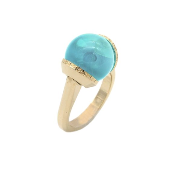 REBECCA-ANELLO BRONZO CON PIETRA