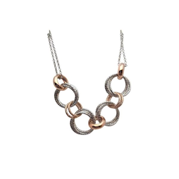 FRABOSO-GIROCOLLO IN ARGENTO BICOLORE