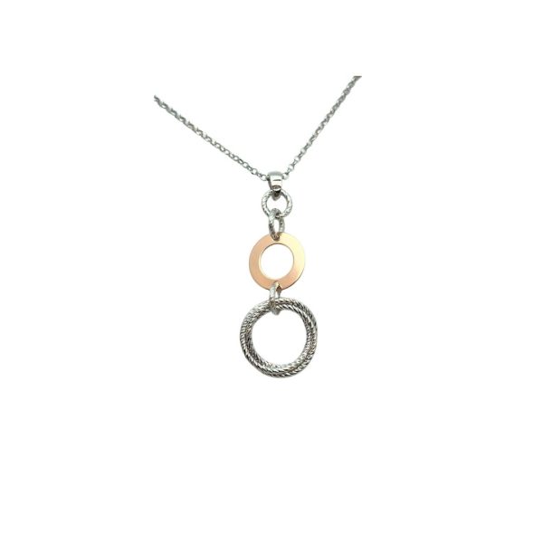 FRABOSO-GIROCOLLO IN ARGENTO BICOLORE