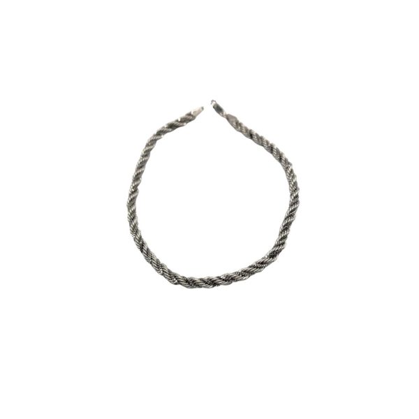 BRACCIALE IN ORO BIANCO DIAMANTATO