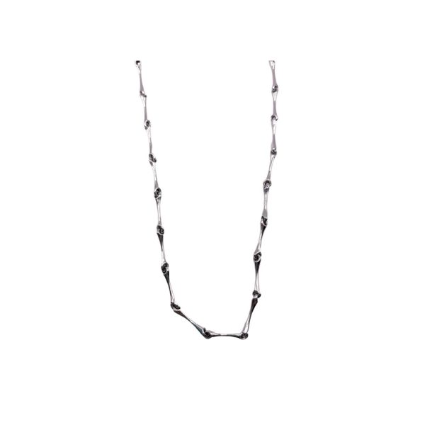 CHIMENTO-COLLANA IN ORO BIANCO