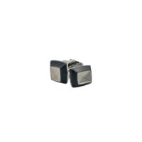 CHIMENTO-GEMELLI IN ACCIAIO NERO