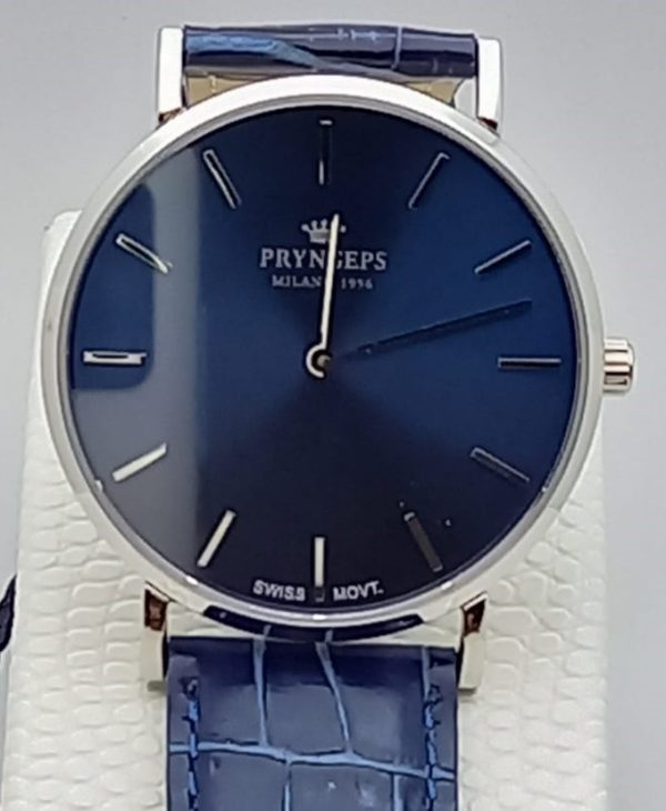 PRYNGEPS-OROLOGIO UOMO CON CINTURINO IN PELLE