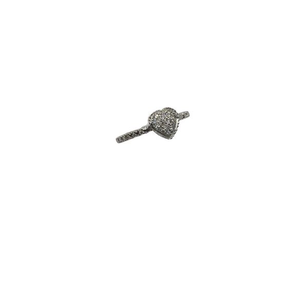 LABRIOLA-ANELLO IN ORO BIANCO CON DIAMANTI