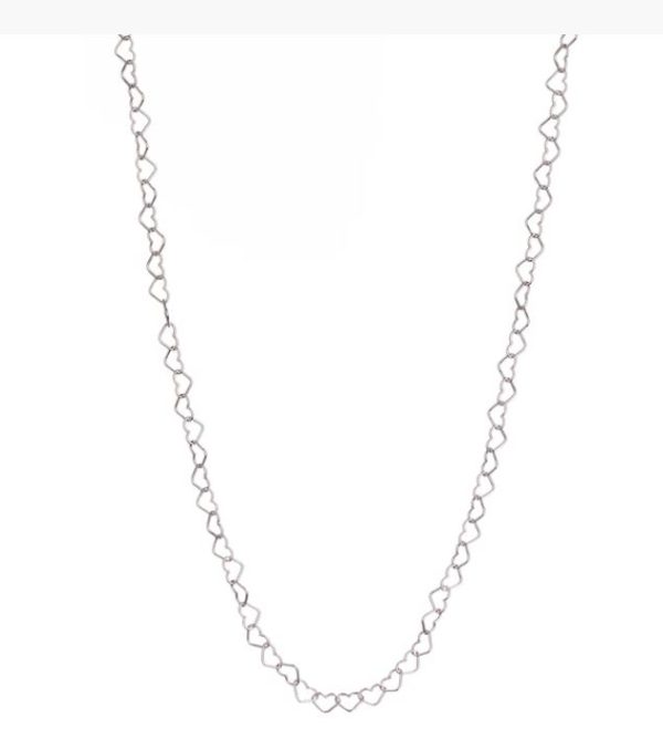 ALISIA-COLLANA IN ARGENTO CON CUORI