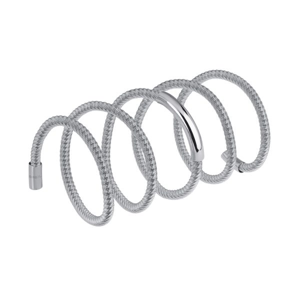 BREIL STONES BRACCIALE AVVOLGENTE IN ACCIAIO 100 CM