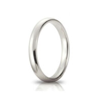 UNOAERRE-FEDE IN ORO BIANCO,GIALLO O ROSA 3 MM COMODA
