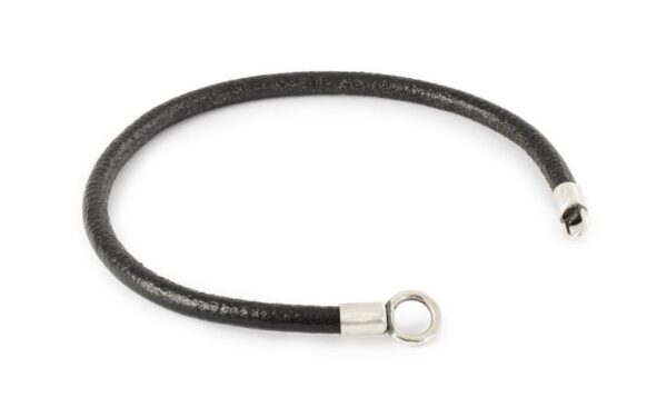 TROLLBEADS-BRACCIALE PELLE NERO MIS 22 CM 
TLEBR-00086