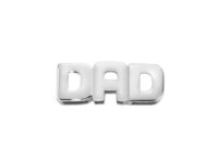 ELEMENTS-SCRITTA DAD IN ORO BIANCO